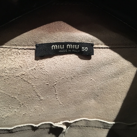 MIU MIU Leather Jacket - Picture 2 of 2